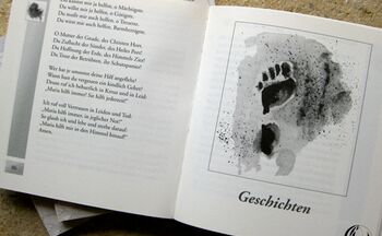 illustration fuss kirche