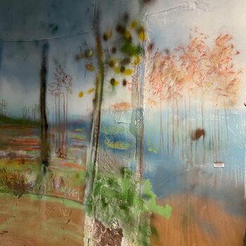 gemalt in acryl