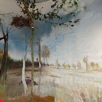 gemalt in acryl