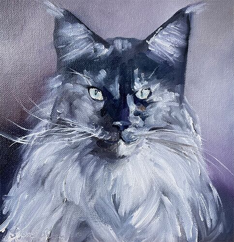 porträt gemalt