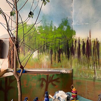 gemalt in acryl