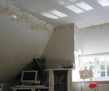 acrylmalerei auf wand