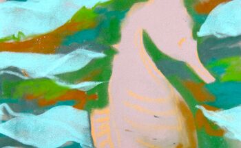 pastell aquarell tier malen