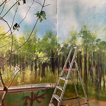gemalt in acryl