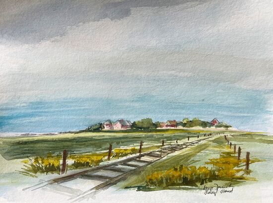 Hallig Oland Nordfriesland Wattenmeer