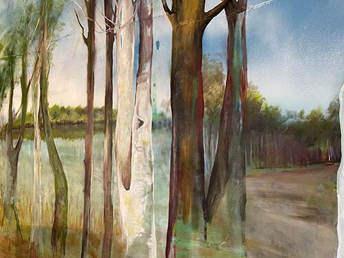 gemalt in acryl