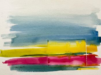 aquarell steinpapier serie meer bunt