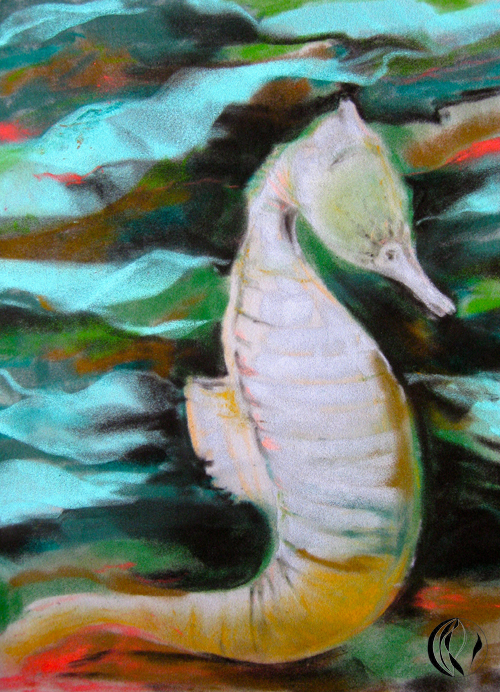 aquarell pastell tier malen